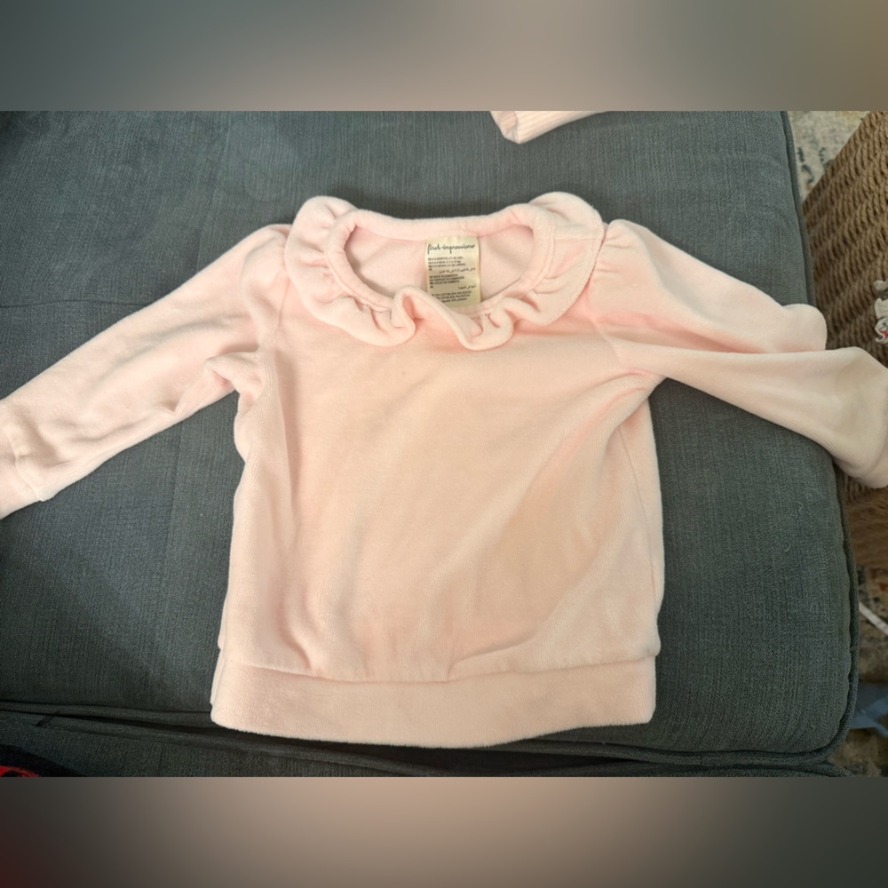 Pink Kids Long Sleeve Top